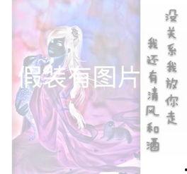 写着假装有照片的图片,图说无图故事